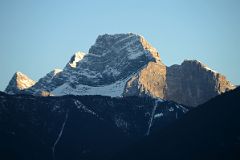 17D Wind Mountain, Mount Lougheed, Windtower Mountain From Trans Canada Highway Before Sunset At Canmore On The Way To Banff.jpg